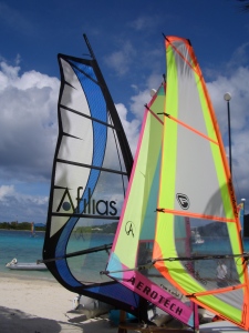windsurfing sail Afilias logo